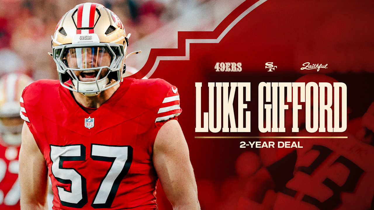 49ers Re-Sign Linebacker Luke Gifford to a Two-Year Deal