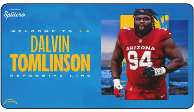 Los Angeles Chargers Agree to Terms with Dalvin Tomlinson