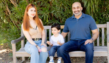 Image of Psalm Behpoor and his family