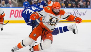 Ducks' Radko Gudas slapped with 5-game ban for kneeing Auston Matthews