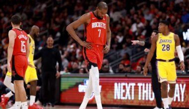Kevin Durant takes blame as Lakers disrupt Rockets' offense