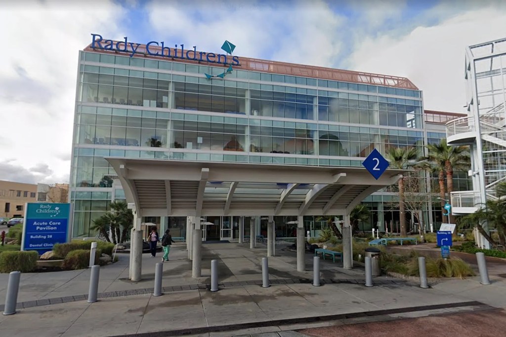 Rady Children's Hospital in San Diego.