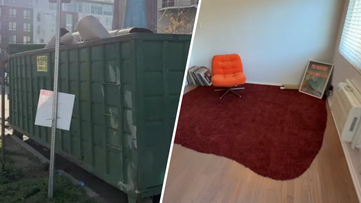 Discarded Oscars red carpet gets new life in Hollywood apartment – NBC Los Angeles