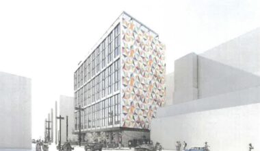 New design for proposed Arts District hotel at 2057 E. 7th St.