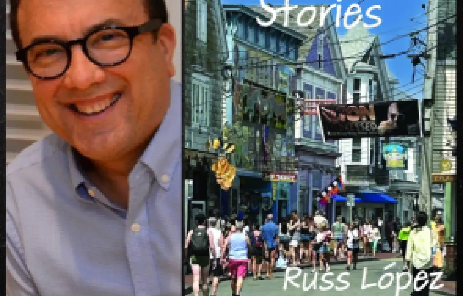 Russ Lopez discusses & signs Provincetown Stories