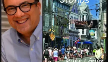 Russ Lopez discusses & signs Provincetown Stories