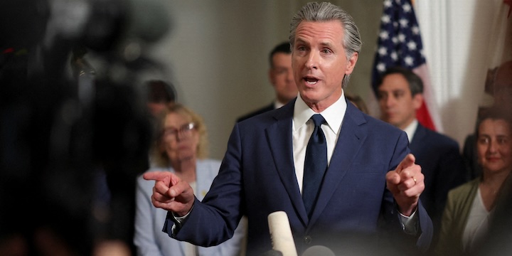 California Governor Gavin Newsom Likens Israel to ‘Apartheid State’