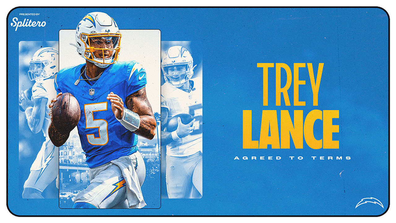 Los Angeles Chargers Agree to Terms with Trey Lance
