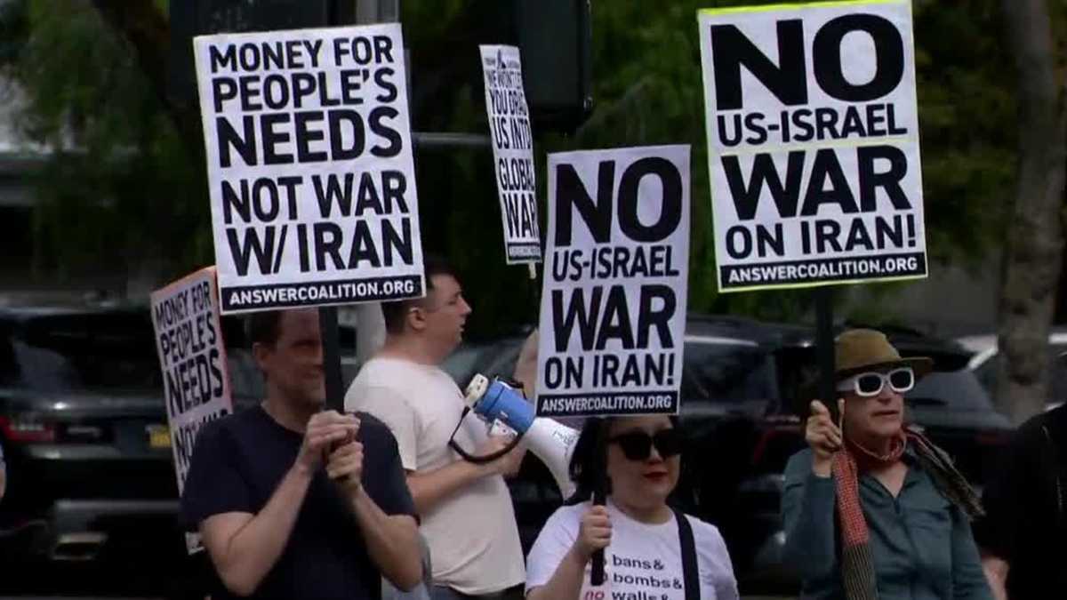 Sacramento protests against Iran strikes spark amid fear of war
