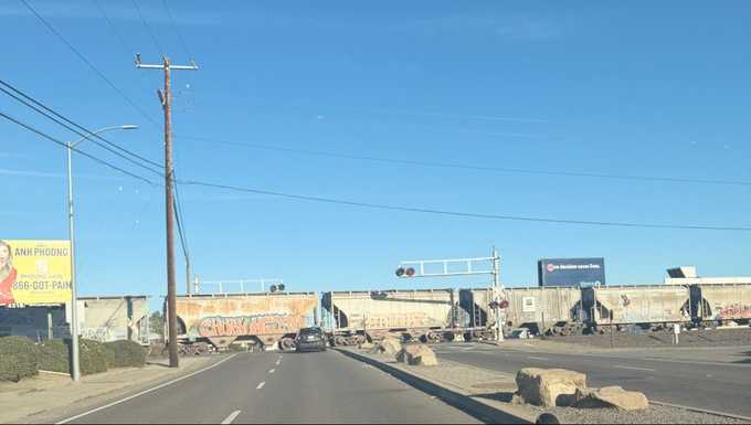 Person dies after being struck by train in south Sacramento