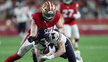 San Francisco 49ers Luke Gifford...
