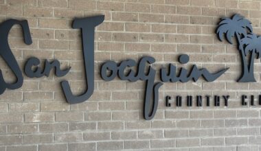 san joaquin country club sign