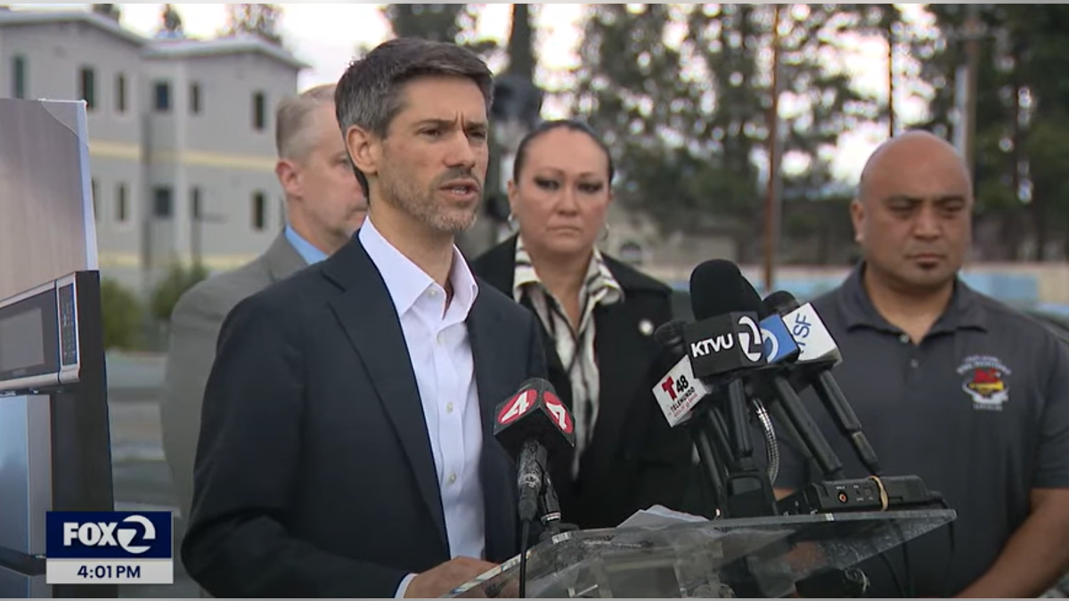 San Jose mayor Matt Mahan speaks