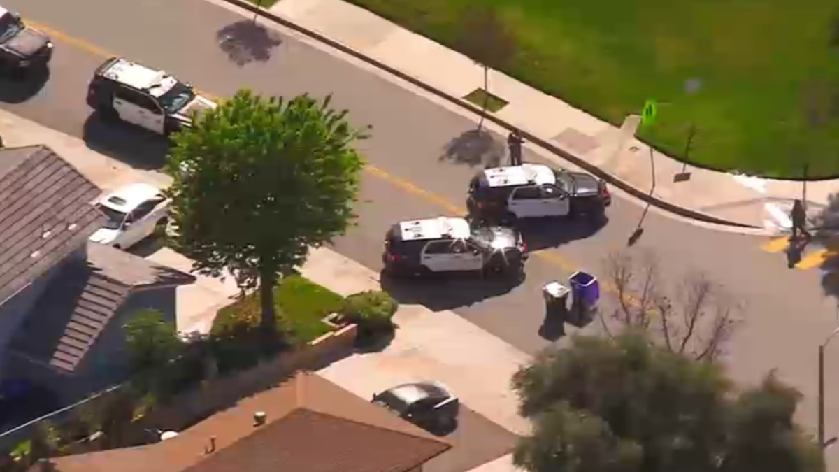 Deputies in standoff with armed man in Santa Clarita neighborhood – NBC Los Angeles