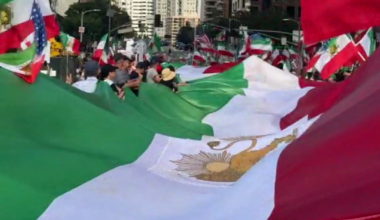 Los Angeles-area Iranians rally for freedom after U.S. and Israeli military action