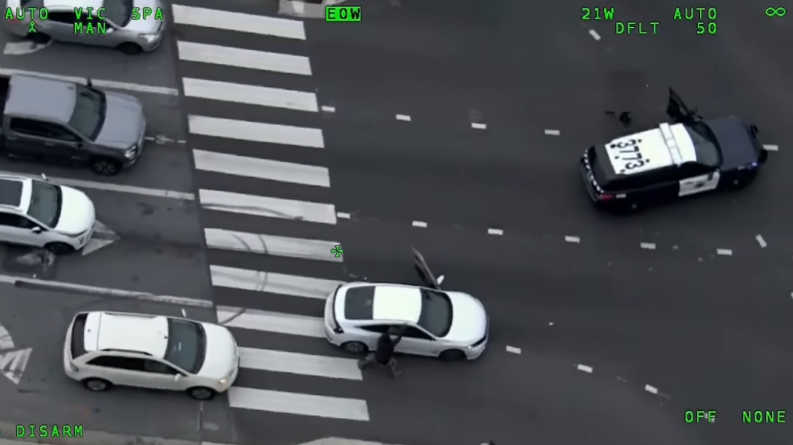 San Jose police release footage of deadly shootout after chase