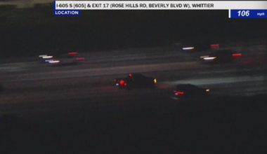 Suspect in stolen pickup truck leads high-speed chase through Los Angeles County