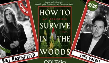 At Skylight: Kat Rosenfield presents HOW TO SURVIVE IN THE WOODS w/ Luke Goebel