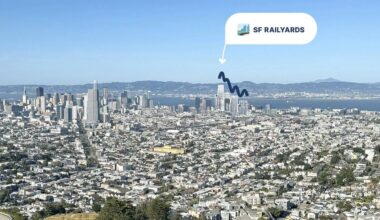 Caltrain and Prologis Unveil Group of Towers With 2,500 Housing Units Proposed For Railyards Redevelopment Project