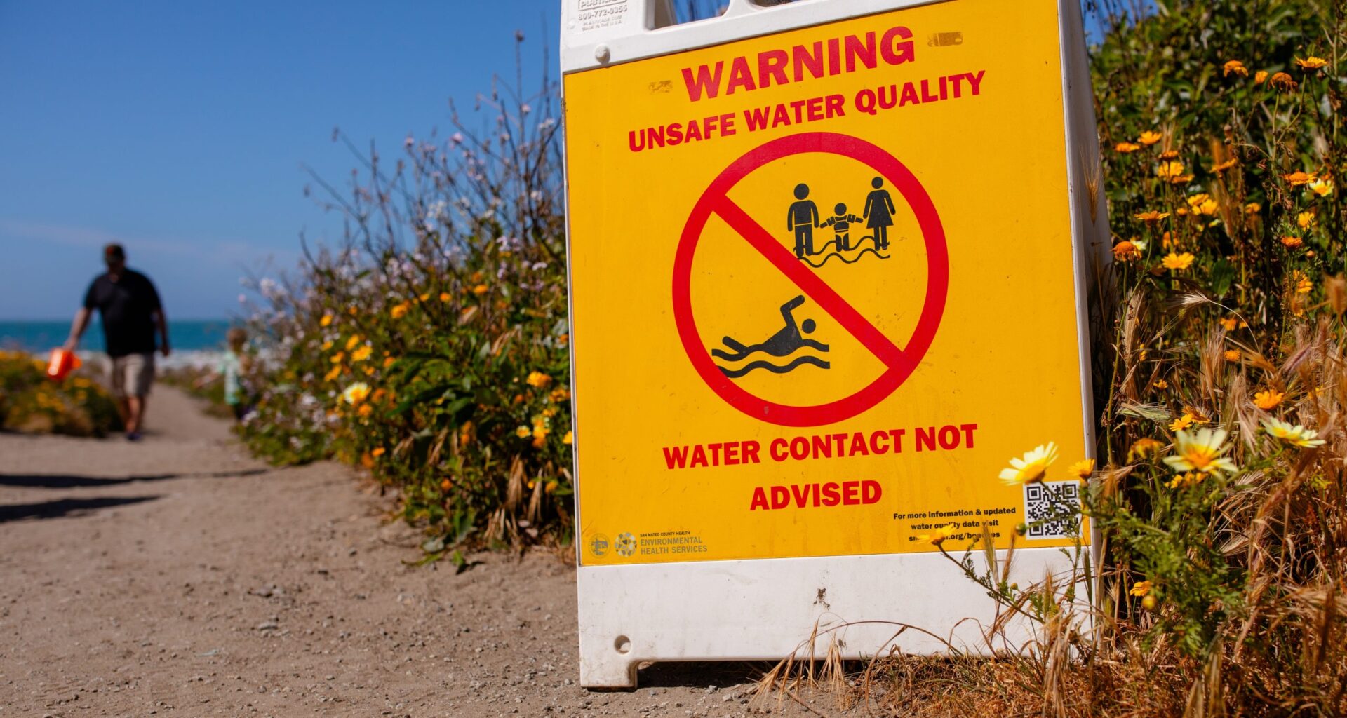 Health Officials Issue Beach Warnings Amid Heat Wave