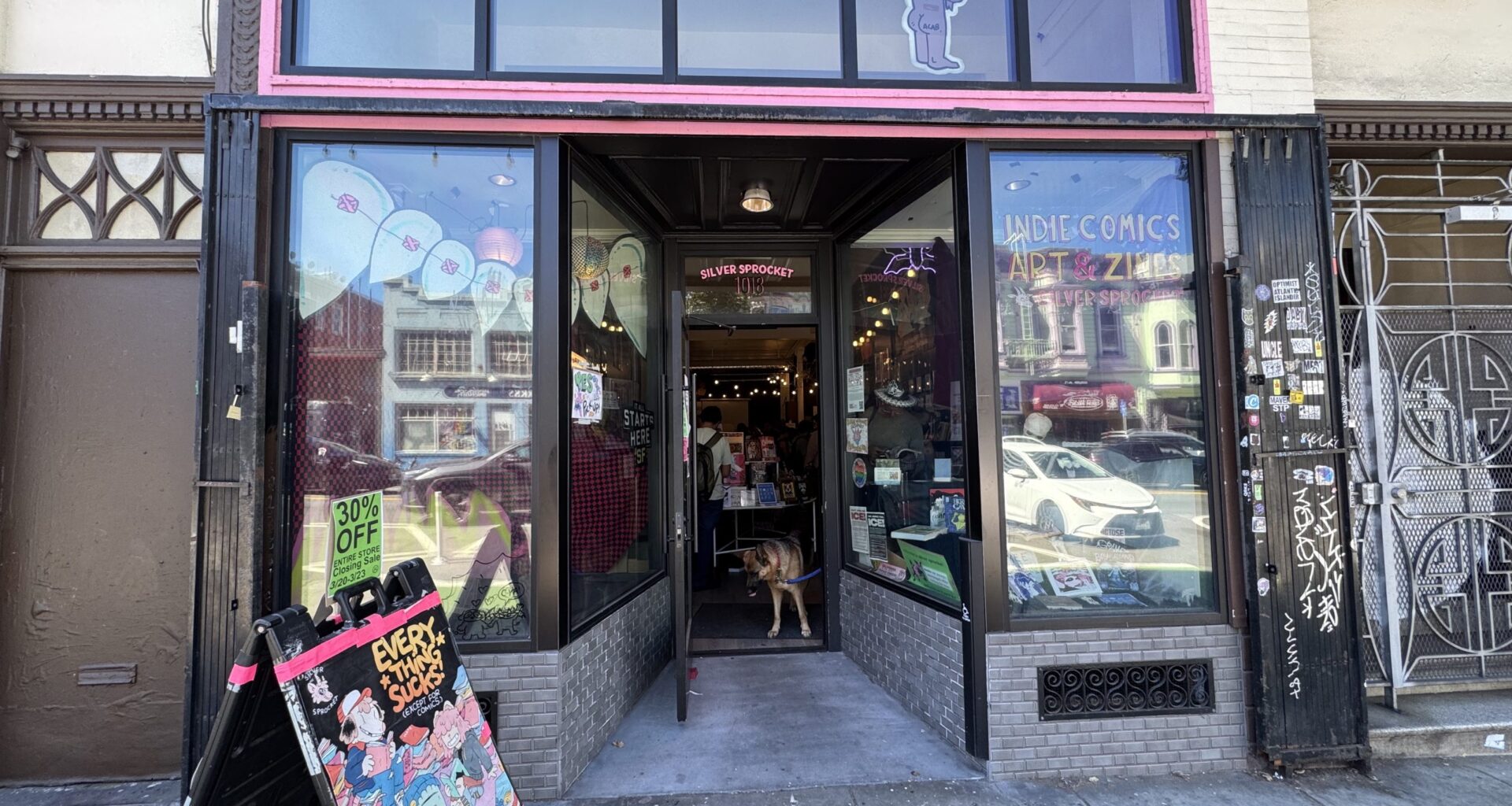 Silver Sprocket on Valencia Street bids adieu