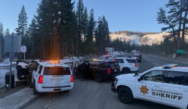 Chase from Sacramento area ends near South Lake Tahoe, Highway 50 reopened