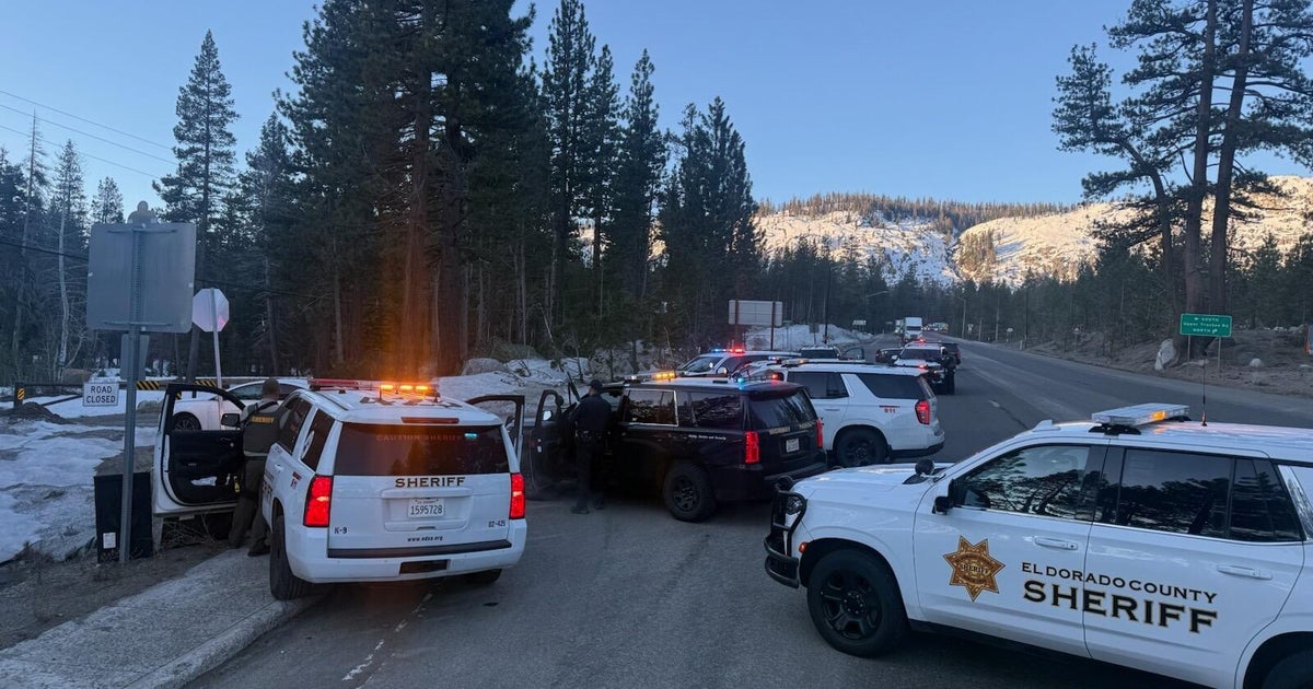 Chase from Sacramento area ends near South Lake Tahoe, Highway 50 reopened