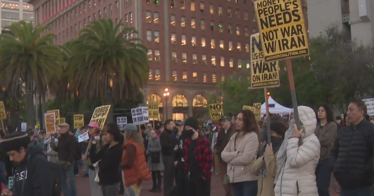 Rallies held in the Bay Area to protest against U.S.-Israeli war with Iran