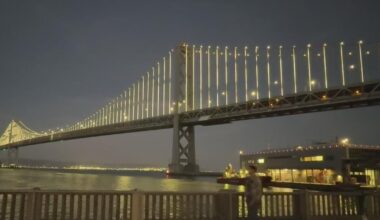 Bay Lights set to return to the Bay Bridge after $11M restoration project