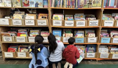 In a Bayview warehouse, kids scour shelves for 5 free books