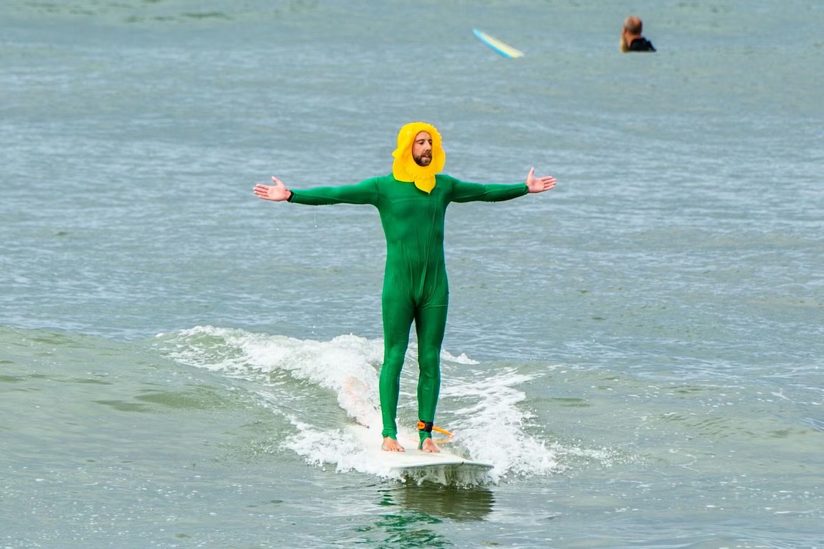 Grab Your Surfing 'Buds' for the 6th Annual Sunflower Surf in Pacific Beach