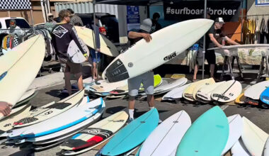 San Diego Surfboard Company Says Sales Were Up Big This Winter
