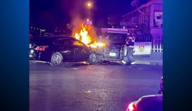 Suspect fleeing from Sacramento County sheriff's deputies crashes into patrol car