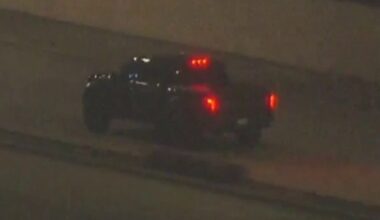 Suspected stolen pickup truck leads half-hour police chase across Los Angeles County