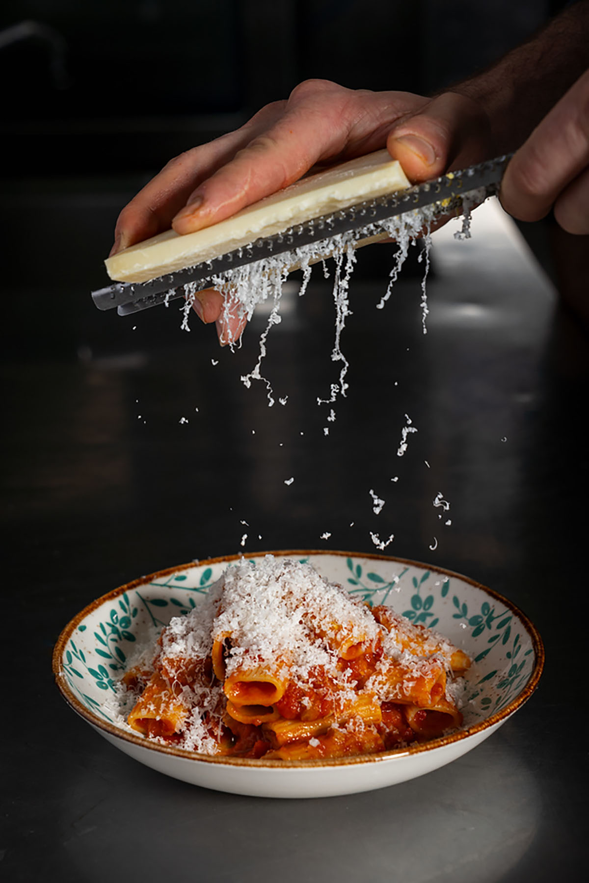 House-made pasta is a central element of the menu at...