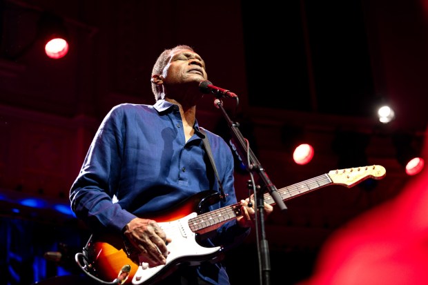 Veteran blues and soul guitarist and singer Robert Cray has performed multiple times at Humphreys over the years. He returns for an Aug. 12 doubleheader with George Thorogood. (Courtesy Humphreys Concerts by the Bay(