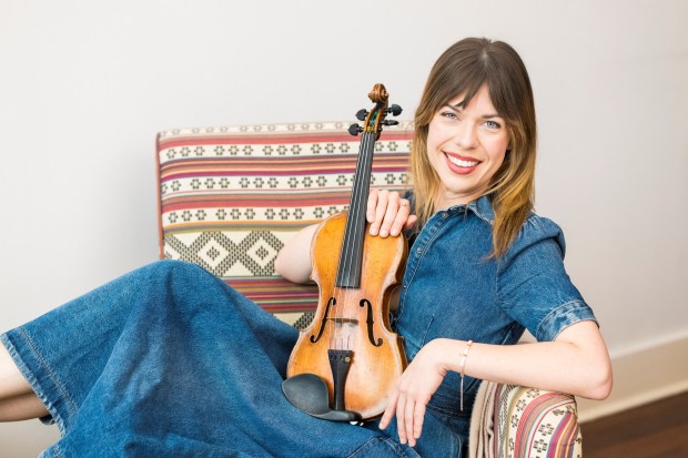 SummerFest violin favorite Tessa Lark is equally adept performing classical and bluegrass music. (Richard Bowditch)
