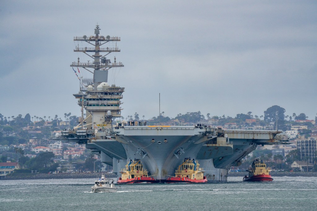 Navy delays decommissioning of the former San Diego-based aircraft carrier USS Nimitz – San Diego Union-Tribune