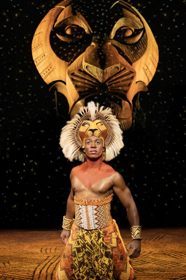 A scene from Disney's "The Lion King," returning to the San Diego Civic Theatre Feb. 17-March 7, 2027, as a season add-on to Broadway San Diego's 2026-27 season. (Ethan Zimmerman)