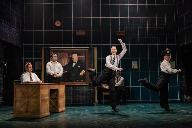 A scene from the Broadway production of "Operation Mincemeat: A New Musical" which will play April 20-25, 2027, at the San Diego Civic Theatre as part of Broadway San Diego's 2026-27 season. (Matt Crockett)