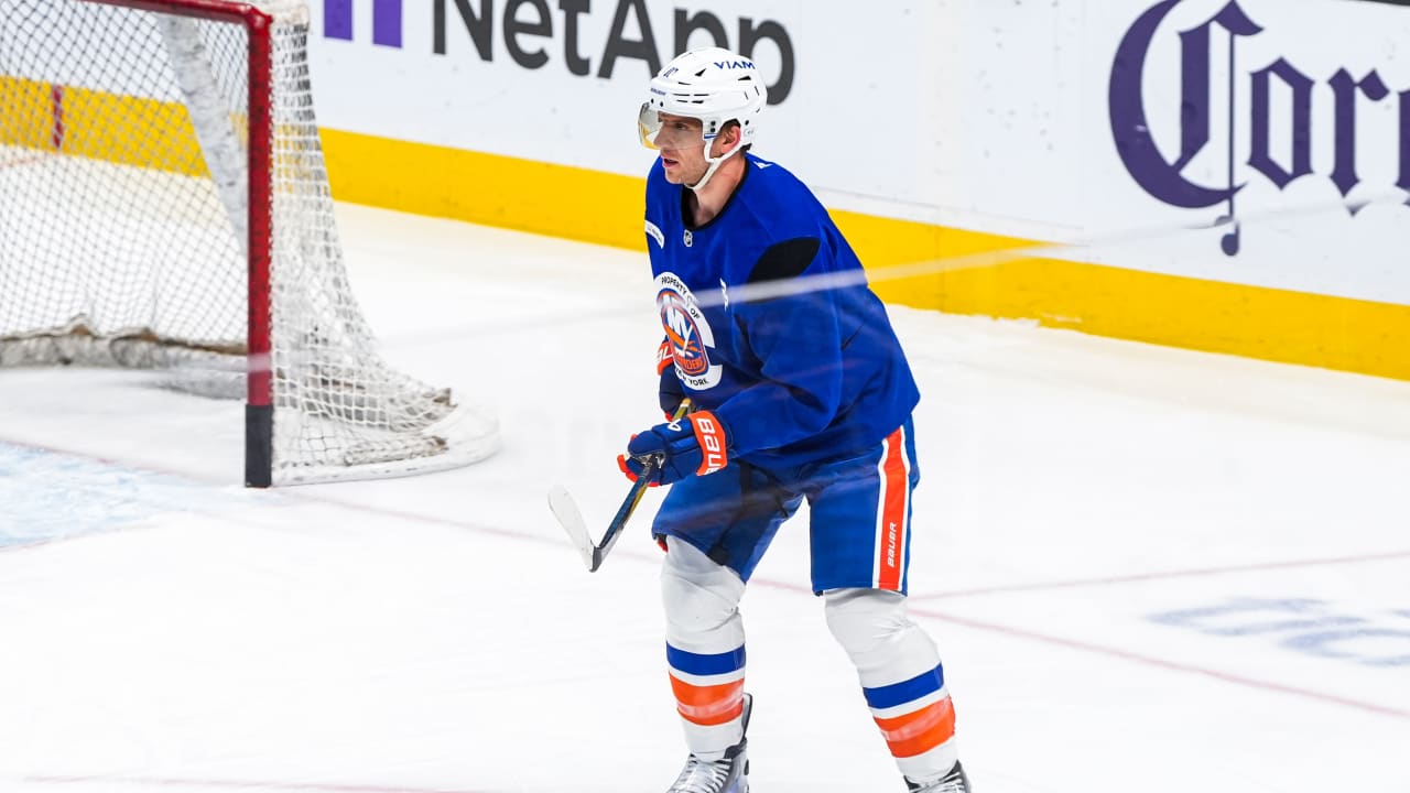 Isles Day-to-Day: Schenn Skates With Isles For First Time