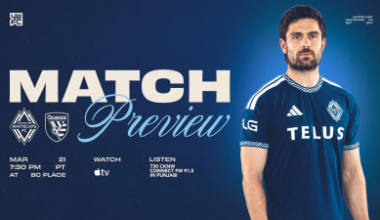 PREVIEW: 'Caps set to take on San Jose in first of five consecutive matches at BC Place | Watch on Apple TV