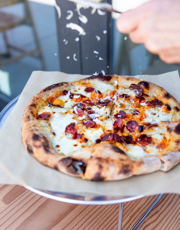 Pizza at The Junction in Mill Valley. (Jessica Paul)