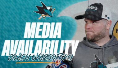 Media Availability (3/11): Warsofsky | San Jose Sharks