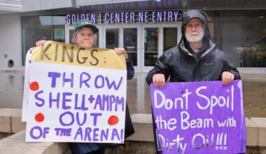 Environmentally minded Sacramento Kings fans protest the team's fossil fuel sponsorships • Sacramento News & Review