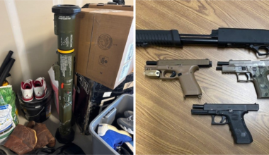 Rancho Cordova man accused of having rocket launcher, guns
