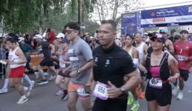 Over 5,000 runners compete in the 9th Annual Bakersfield Marathon
