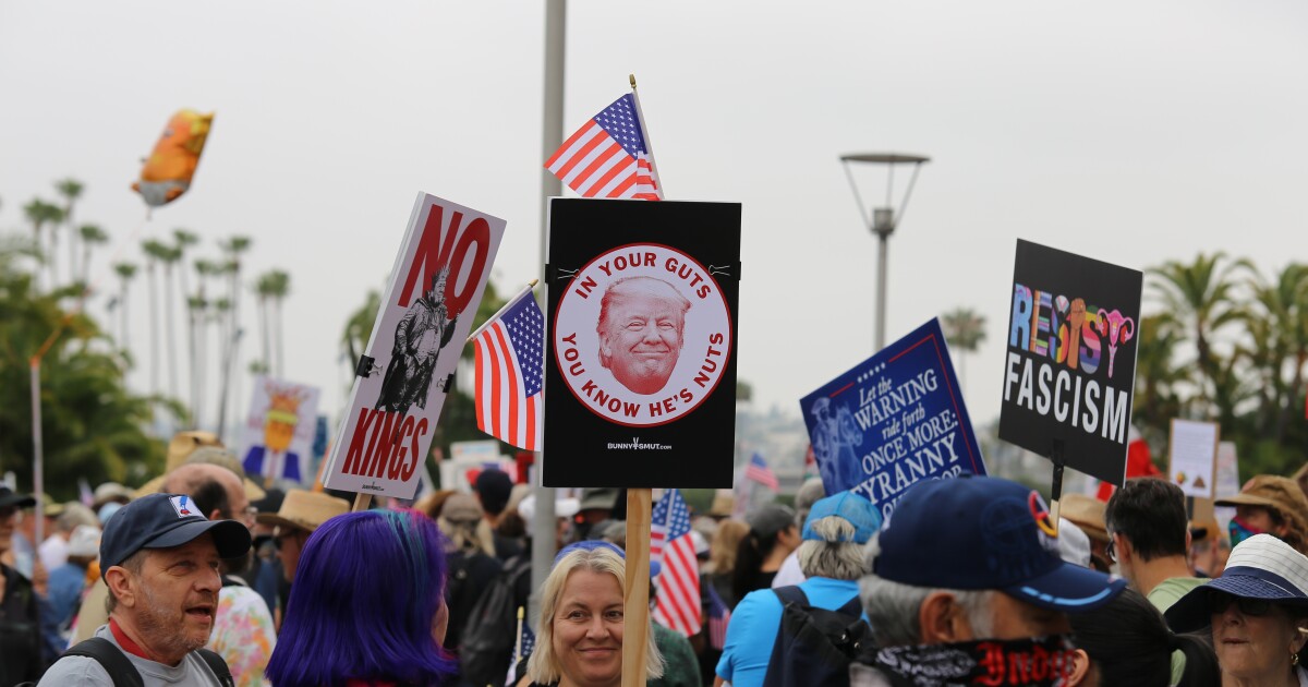 Thousands expected for San Diego County 'No Kings' protests