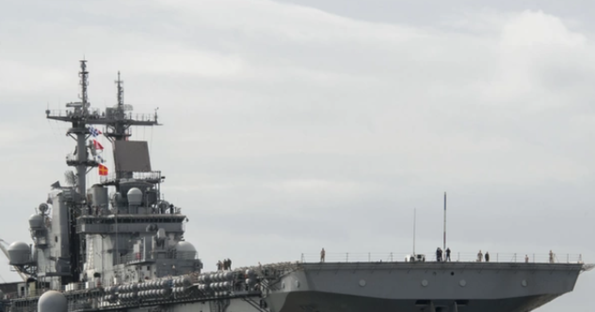 USS Boxer leaves San Diego, heading to the Indo-Pacific