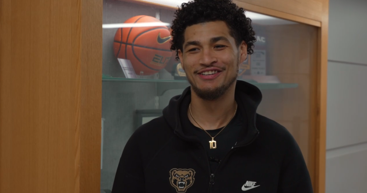 Oakland guard Brett White II proves it's never too late to chase your dreams